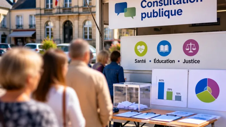 72% des Français attendent du prochain président une amélioration des services publics, montre la consultation "Dites‑le ICI"