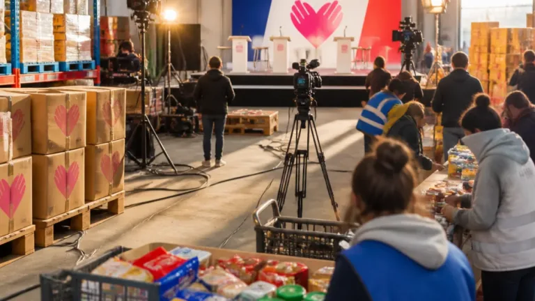 Débat présidentiel du 16 novembre : LCI et Les Restos du Cœur organisent un rendez‑vous sur la solidarité