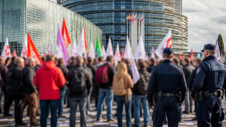 Le « 28e régime » européen contesté après des manifestations à Strasbourg