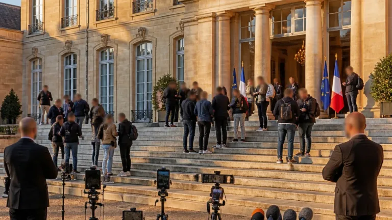 Lycéens et étudiants dénoncent d'être reçus à Matignon après les influenceurs