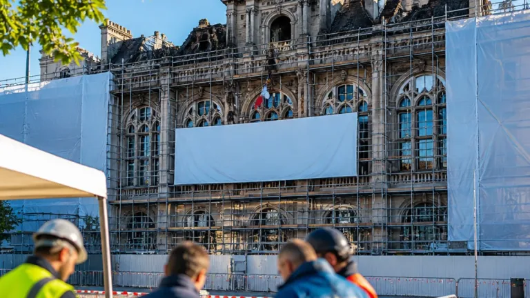 Lecornu annonce que l'État reconstruira « à l’identique » l’hôtel de ville de Limoges