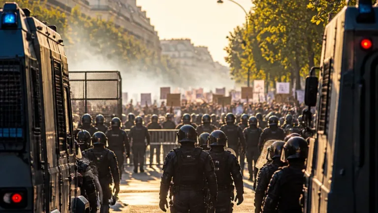 Mobilisations du 24 octobre : un dispositif policier massif et des interdictions de manifester au centre du débat