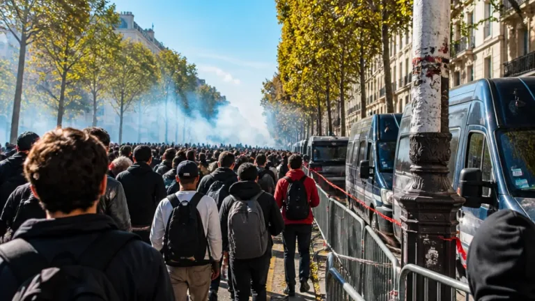 Mobilisation nationale pour le pouvoir d'achat : tensions et interdictions lors de la journée du 24 octobre